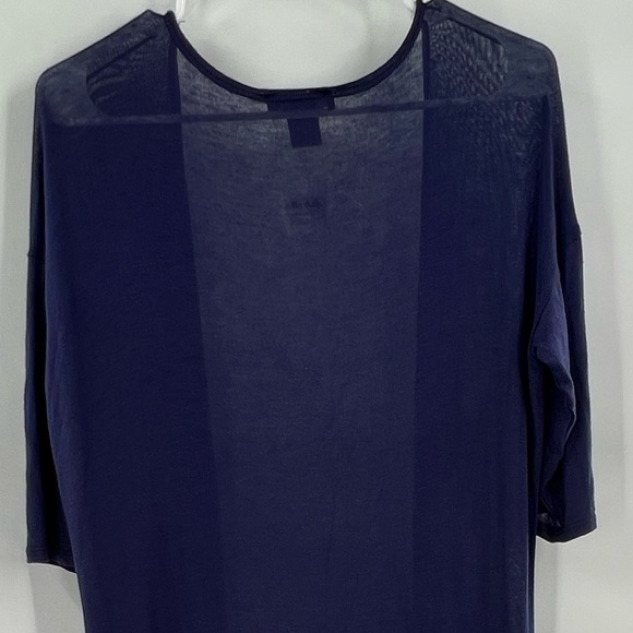 See You Monday LA blue duster cardigan size M - Picture 12 of 12